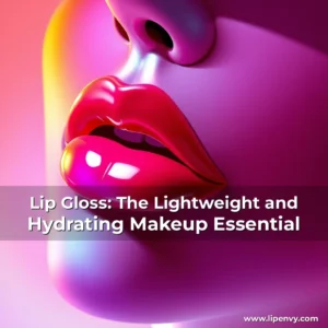 Artistic representation for Lip Gloss: The Lightweight and Hydrating Makeup Essential