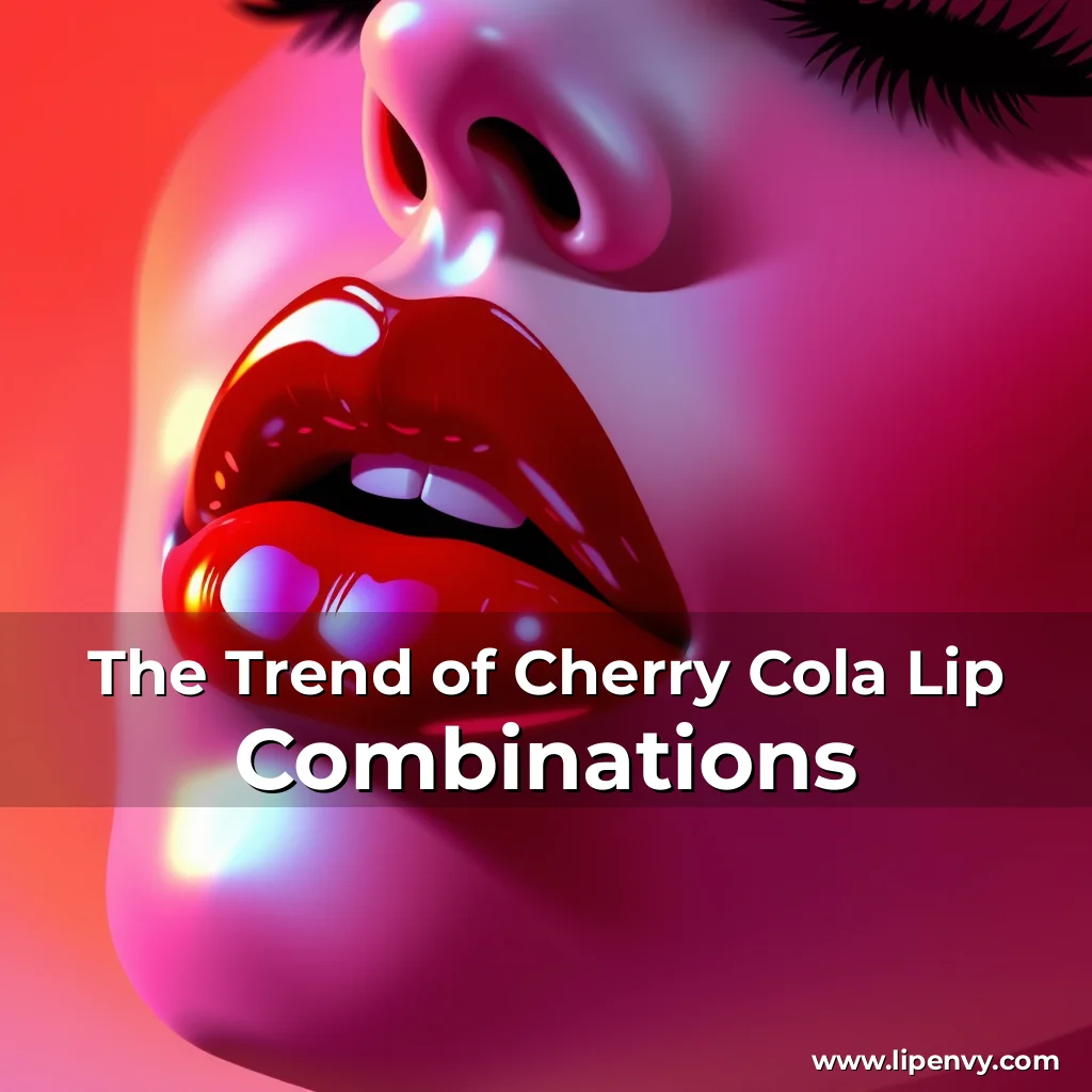 Read more about the article The Trend of Cherry Cola Lip Combinations