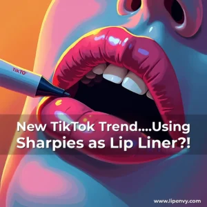 Read more about the article New TikTok Trend….Using Sharpies as Lip Liner?!