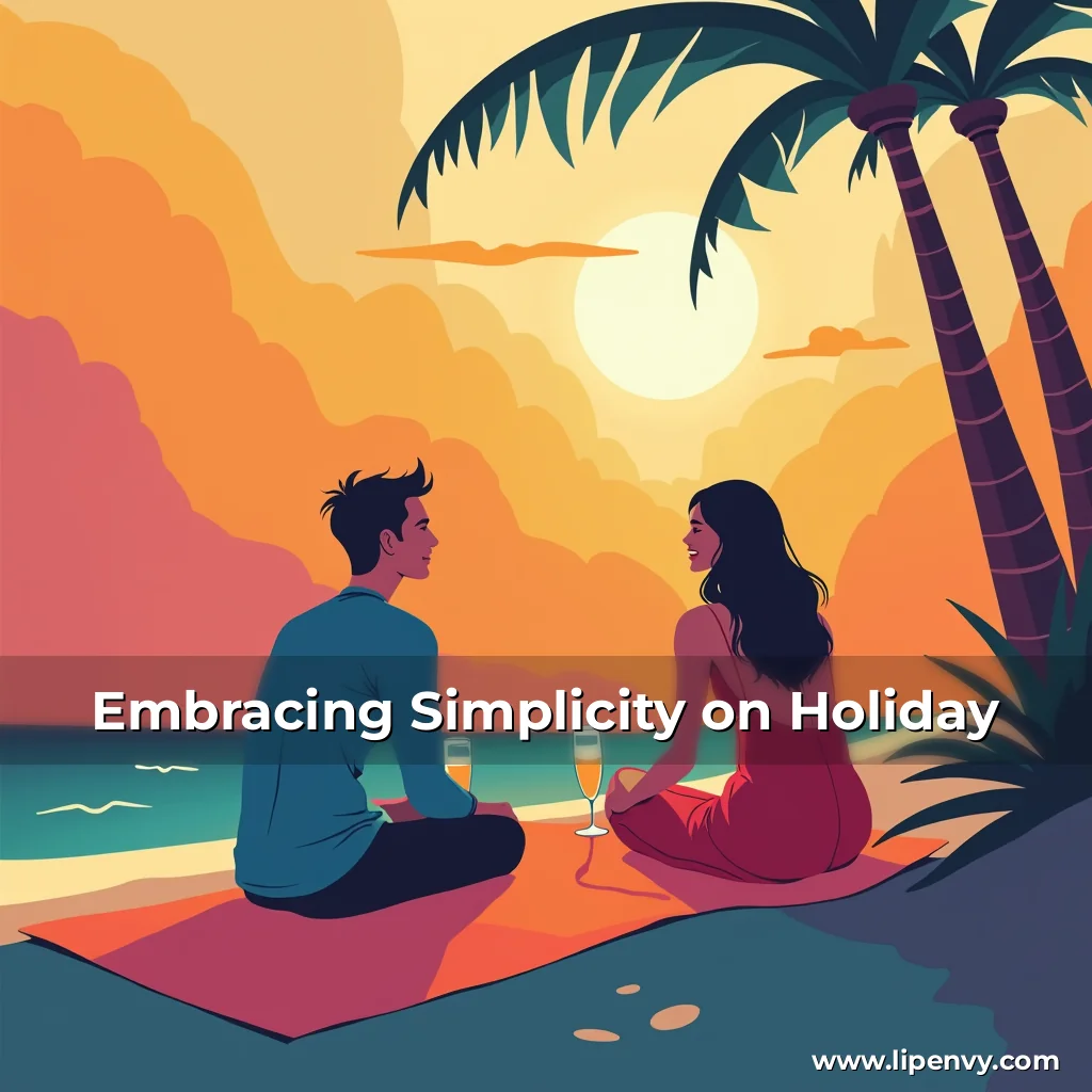 Read more about the article Embracing Simplicity on Holiday
