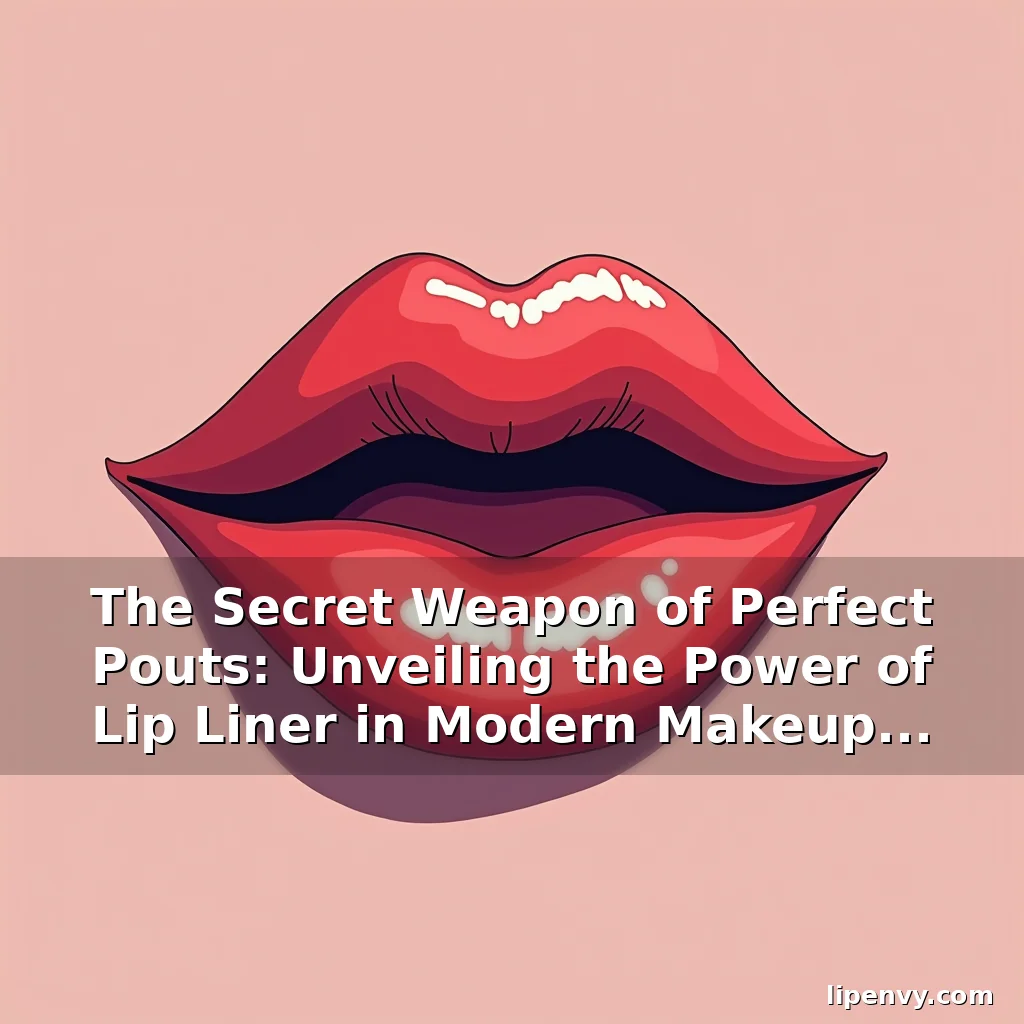 Read more about the article The Secret Weapon of Perfect Pouts: Unveiling the Power of Lip Liner in Modern Makeup Routines