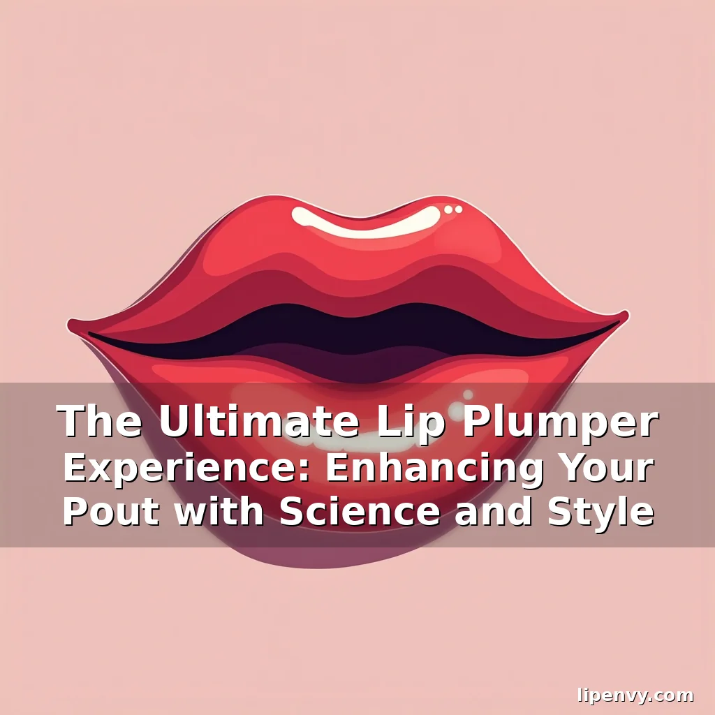 Read more about the article The Ultimate Lip Plumper Experience: Enhancing Your Pout with Science and Style