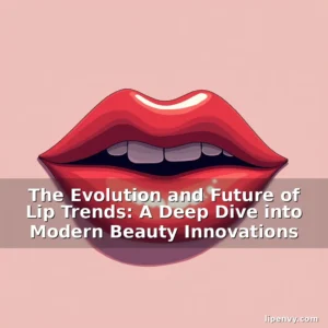 Read more about the article The Evolution and Future of Lip Trends: A Deep Dive into Modern Beauty Innovations