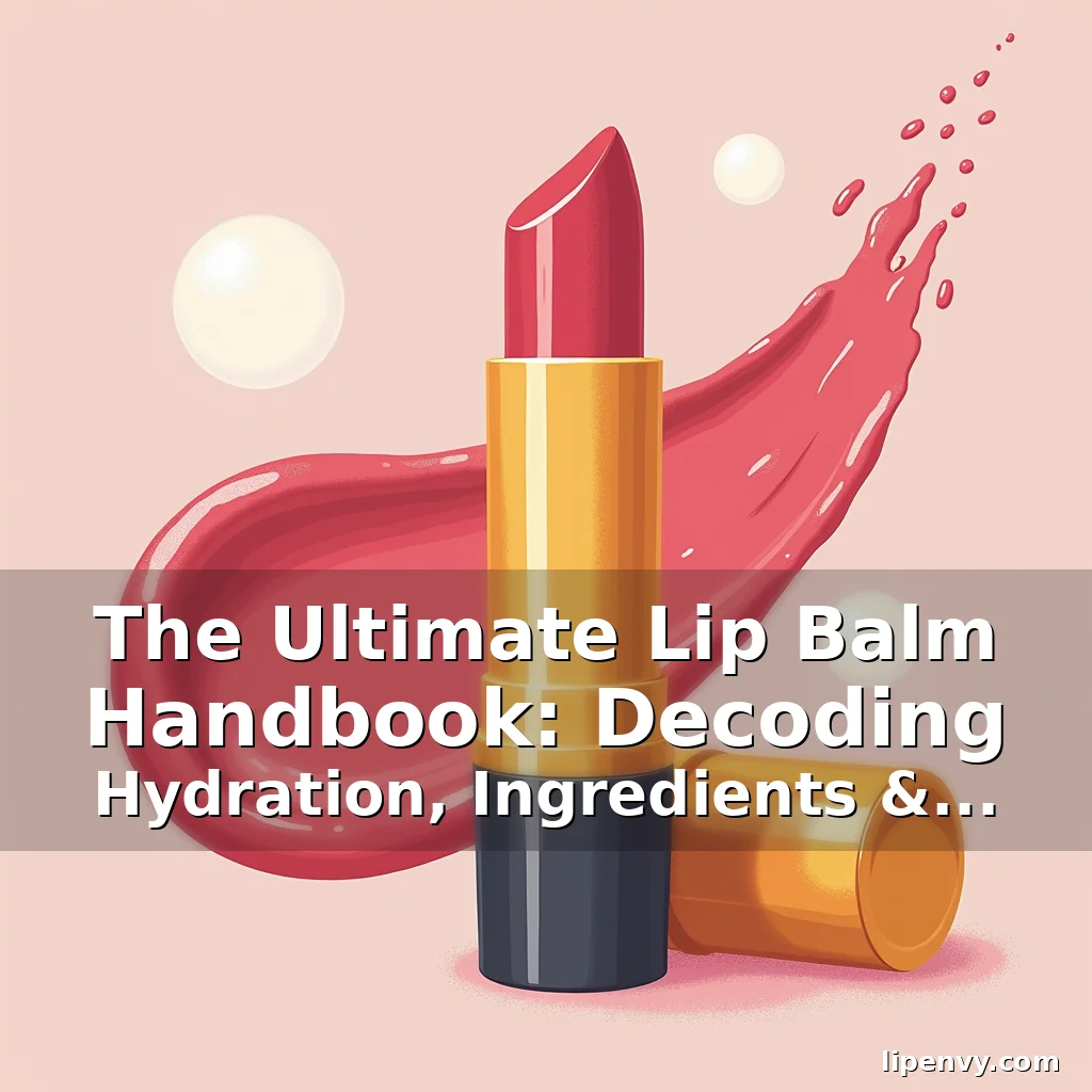 Read more about the article The Ultimate Lip Balm Handbook: Decoding Hydration, Ingredients & Beauty Rituals