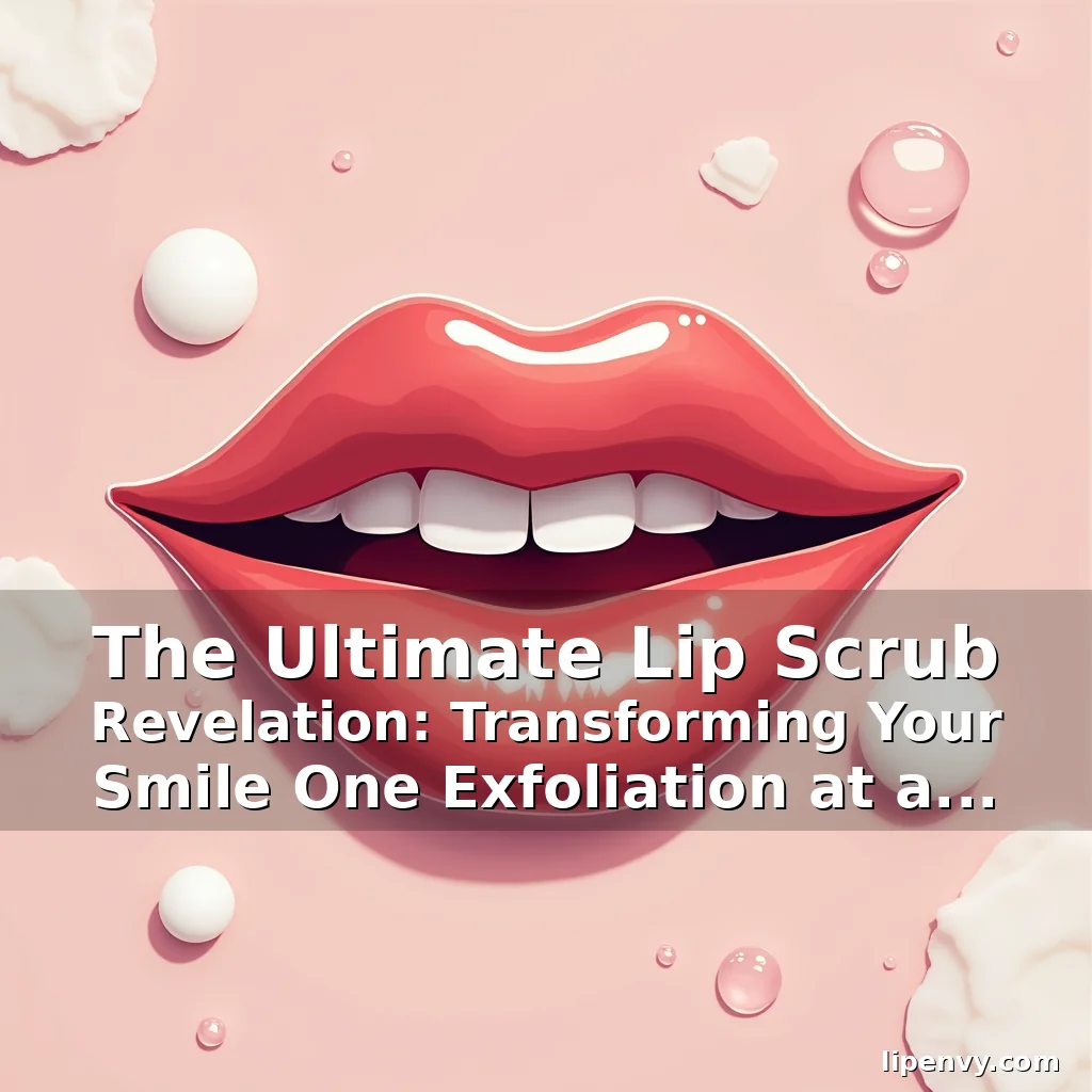 Read more about the article The Ultimate Lip Scrub Revelation: Transforming Your Smile One Exfoliation at a Time