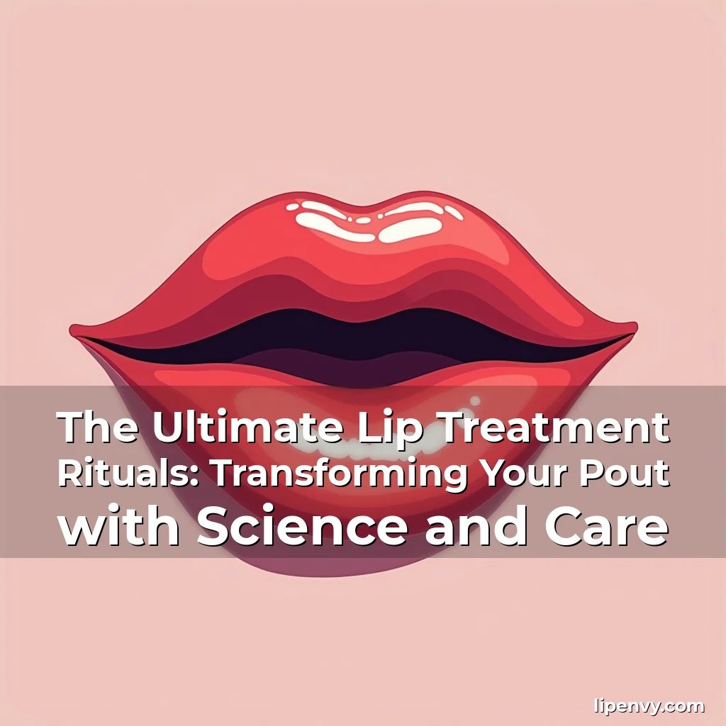 Read more about the article The Ultimate Lip Treatment Rituals: Transforming Your Pout with Science and Care