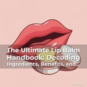 Read more about the article The Ultimate Lip Balm Handbook: Decoding Ingredients, Benefits, and Secrets for Smoother Lips