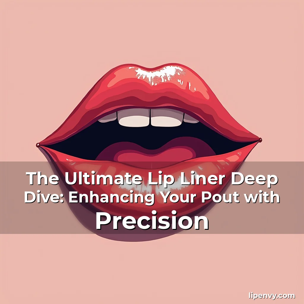 Read more about the article The Ultimate Lip Liner Deep Dive: Enhancing Your Pout with Precision