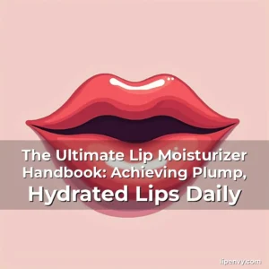 Read more about the article The Ultimate Lip Moisturizer Handbook: Achieving Plump, Hydrated Lips Daily